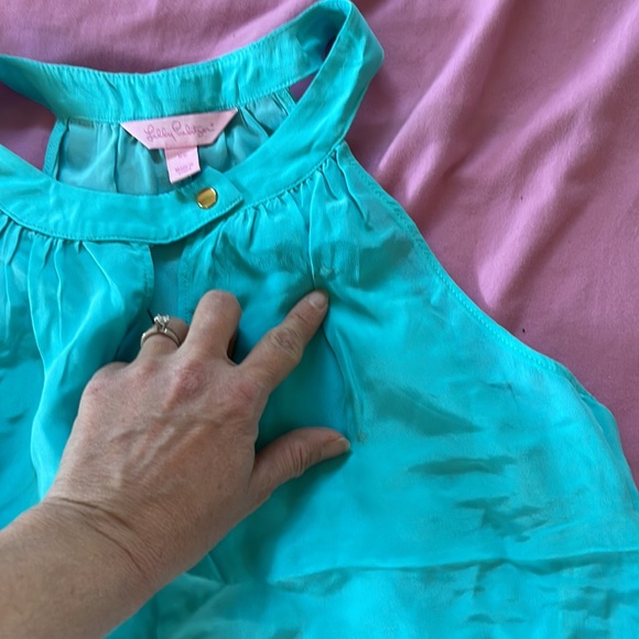 Lilly Pulitzer silk top - Picture 2 of 2